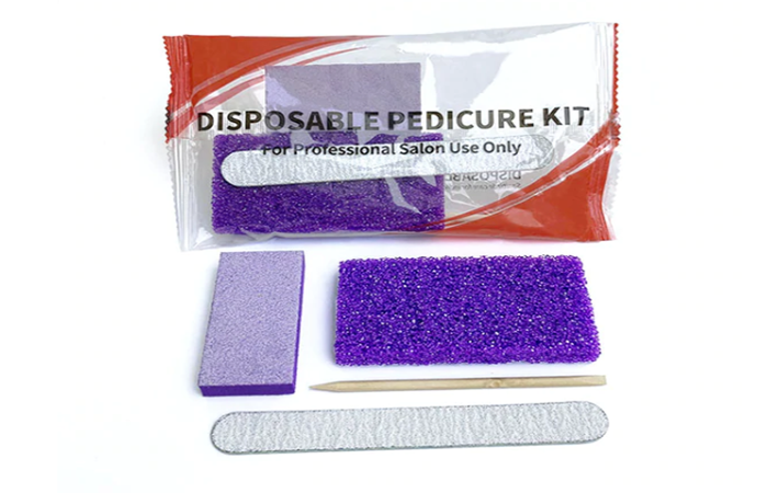 4 PCS Disposable Pedicure Set Manicure Kit For Salon Single-use
