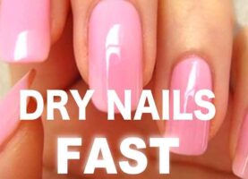 How to dry nails faster?